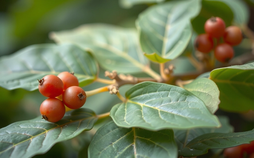Foglie di Ashwagandha